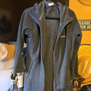 Columbia Dark Gray Fleece Jacket